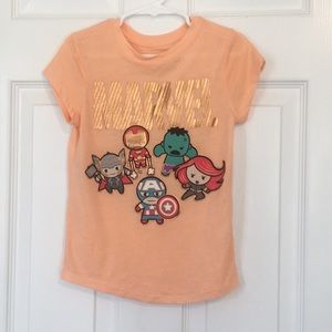 Marvel 3T Girls Superhero Shirt